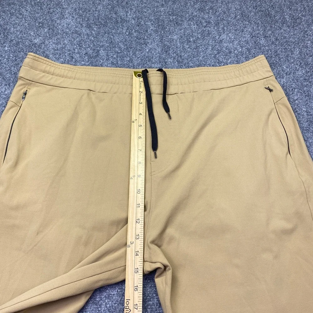 Public Rec All Day Every Day‎ Pant Mens Sz 42 Tan Khaki Stretch Tapered Grunge
